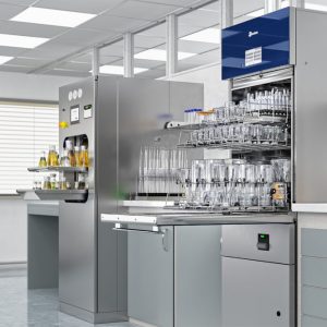 Thiết bị rửa dụng cụ thuỷ tinh cho phòng thí nghiệm nhỏ và vừa