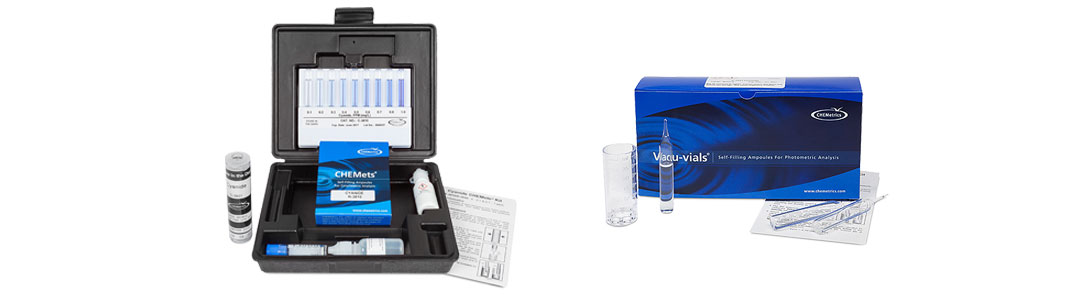 Phân tích nước test nhanh kiểm tra cyanide trong nước với chemetrics USA  K-3810 K-3803 và R-3810