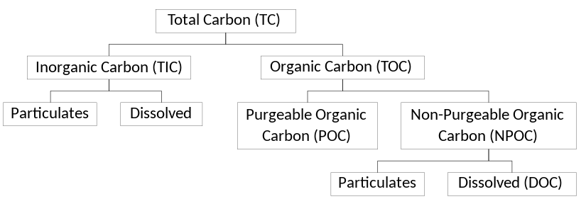 Các thành phần của tổng carbon