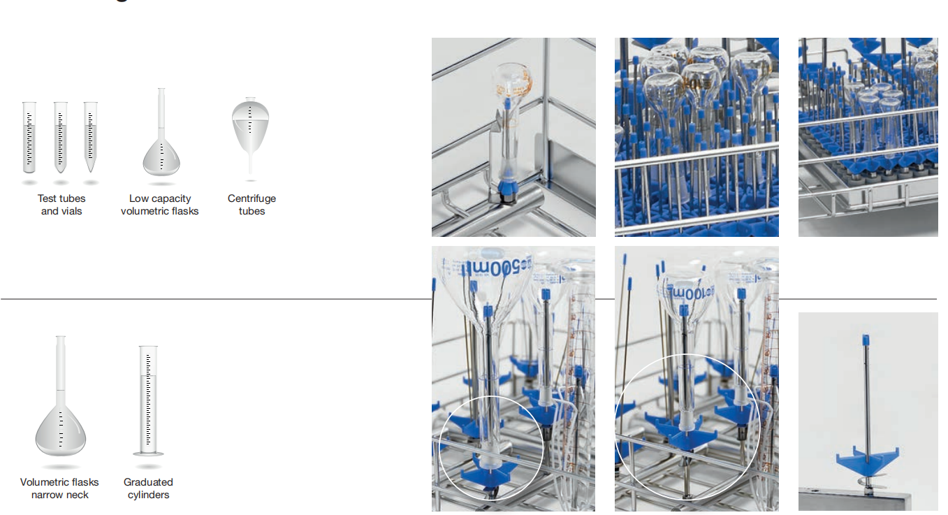 Máy rửa bình định mức phòng thí nghiệm