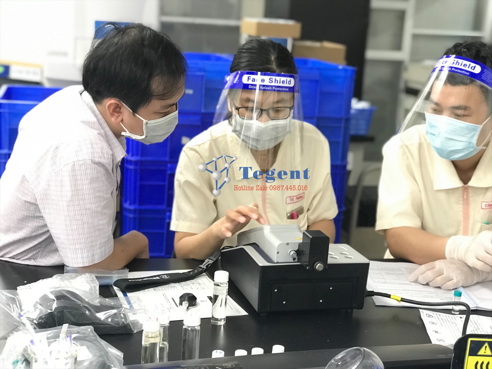 Hiệu Chuẩn máy Quang Phổ Raman cầm tay