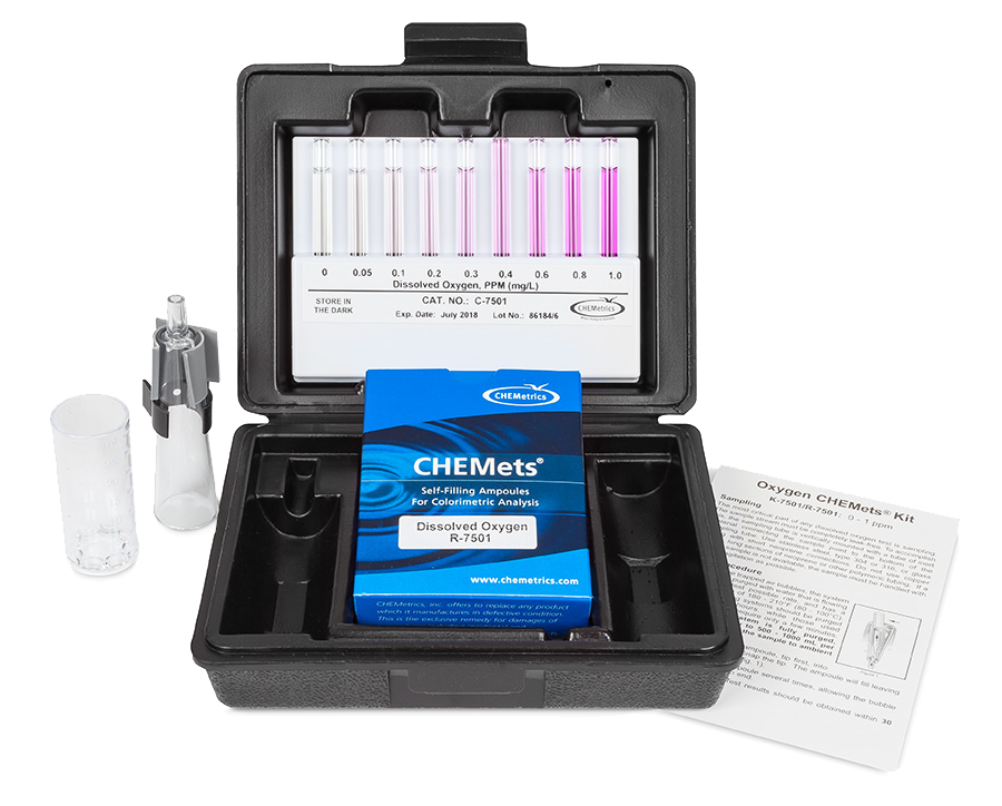 K7501 CHEMetrics Dissolved Oxygen Test Kit Tegent