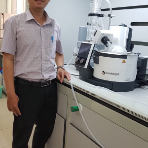 Máy cô quay chân không phòng thí nghiệm Heidolph Expert Control