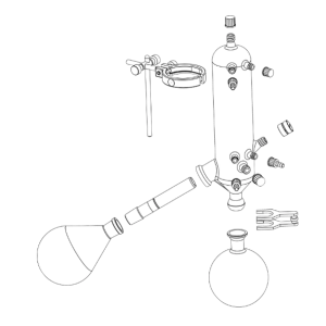 Bộ Thủy Tinh thẳng đứng G3 Heidolph - Đức