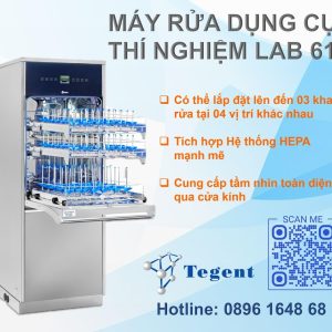 Máy rửa dụng cụ cửa kính thủy tinh Full Glass Steelco