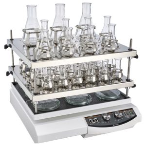 Máy Lắc Tròn Erlen bình tam giác 2 tầng Unimax 2020