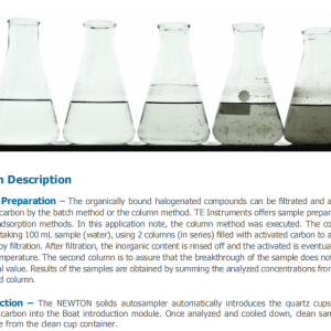 MÁY PHÂN TÍCH FLO HỮU CƠ HẤP THỤ AOF BẰNG CIC SẮC KÍ BUỒNG ĐỐT ION EPA 1621