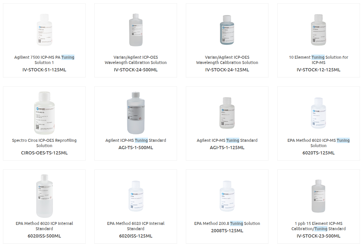 Dung dịch Tuning cho MS - dung dịch chuẩn hiệu chuẩn phổ MS - tuning solution 3