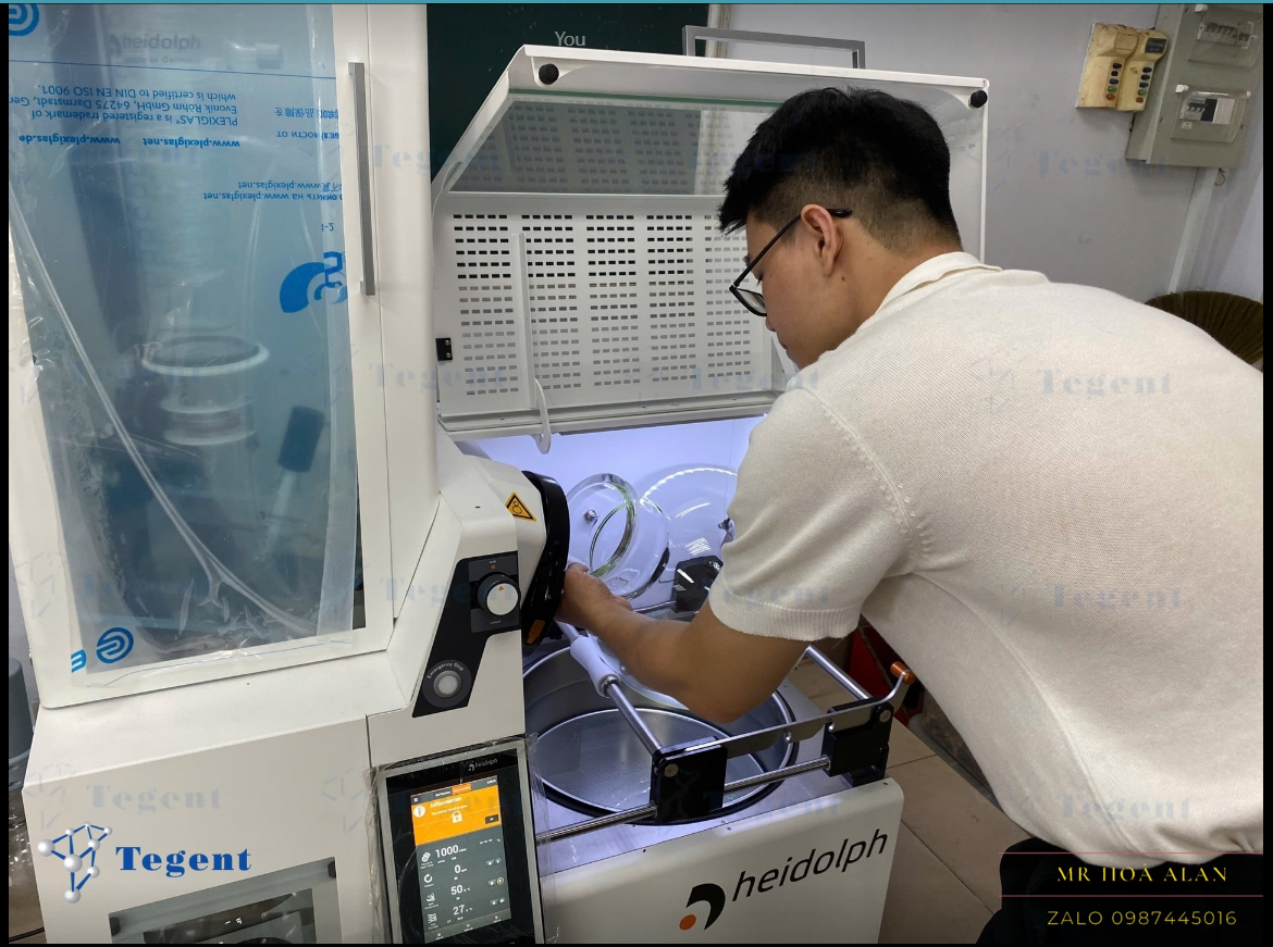 MÁY CÔ QUAY CÔNG NGHIỆP CÔNG SUẤT LỚN 20L HEIDOLPH ĐỨC HEIVAP INDUSTRY