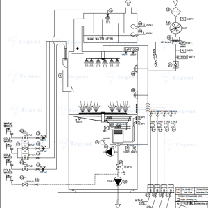 Sơ đồ cấu tạo máy rửa dụng cụ thủy tinh phòng thí nghiệm