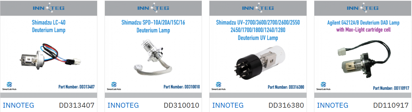 Đèn D2 Lamp cho HPLC LC UV VIS AAS Agilent, Shimazhu, Waters, Thermo, Hitachi, Gilson, Lambda, Puxitec, Rayleigh 4