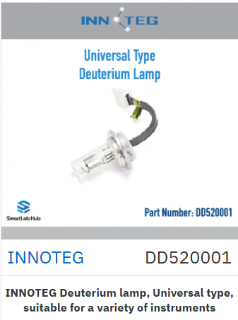 Đèn D2 Lamp cho HPLC LC UV VIS AAS Agilent, Shimazhu, Waters, Thermo, Hitachi, Gilson, Lambda, Puxitec, Rayleigh 7