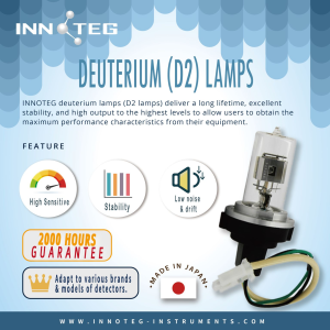 Đèn Deuterium Lamp D2 cho Sắc kí Lỏng LC /HPLC UV-VIS
