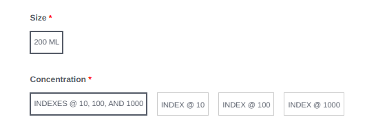 Hoá chất chuẩn XRF theo tiêu chuẩn ASTM D2710 ASI Standard