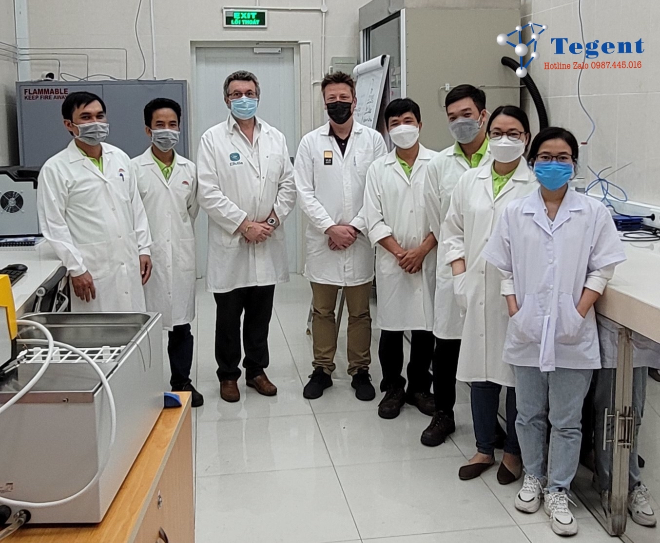 Sắc ký và đầu dò TEA Ellutia Anh Quốc được lắp đặt tại công ty hàng đầu thế giới có nhà máy tại Việt Nam