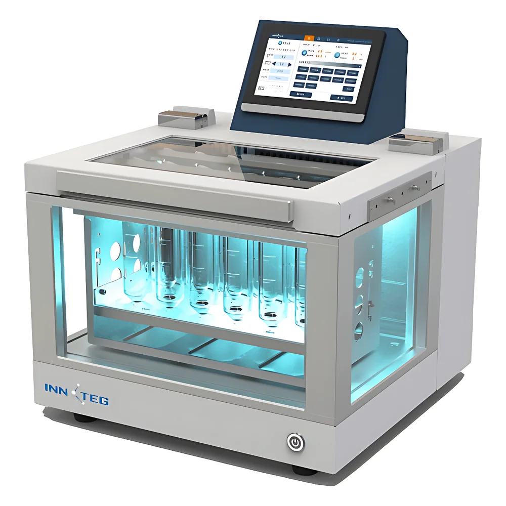 MÁY CÔ MẪU NHIỀU VỊ TRÍ LẮC XOÁY VORTEX THỔI KHÍ NITROGEN VÀ KẾT HỢP CHÂN KHÔNG